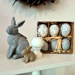 Zeige Details für Osterhase Dekogruppe Bild von Osterhase Dekogruppe