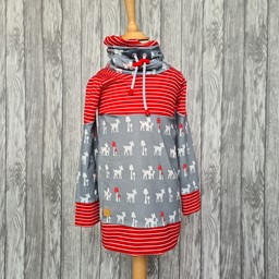 Zeige Details für Hoody Rehe Pilze Bild von Hoody Rehe Pilze