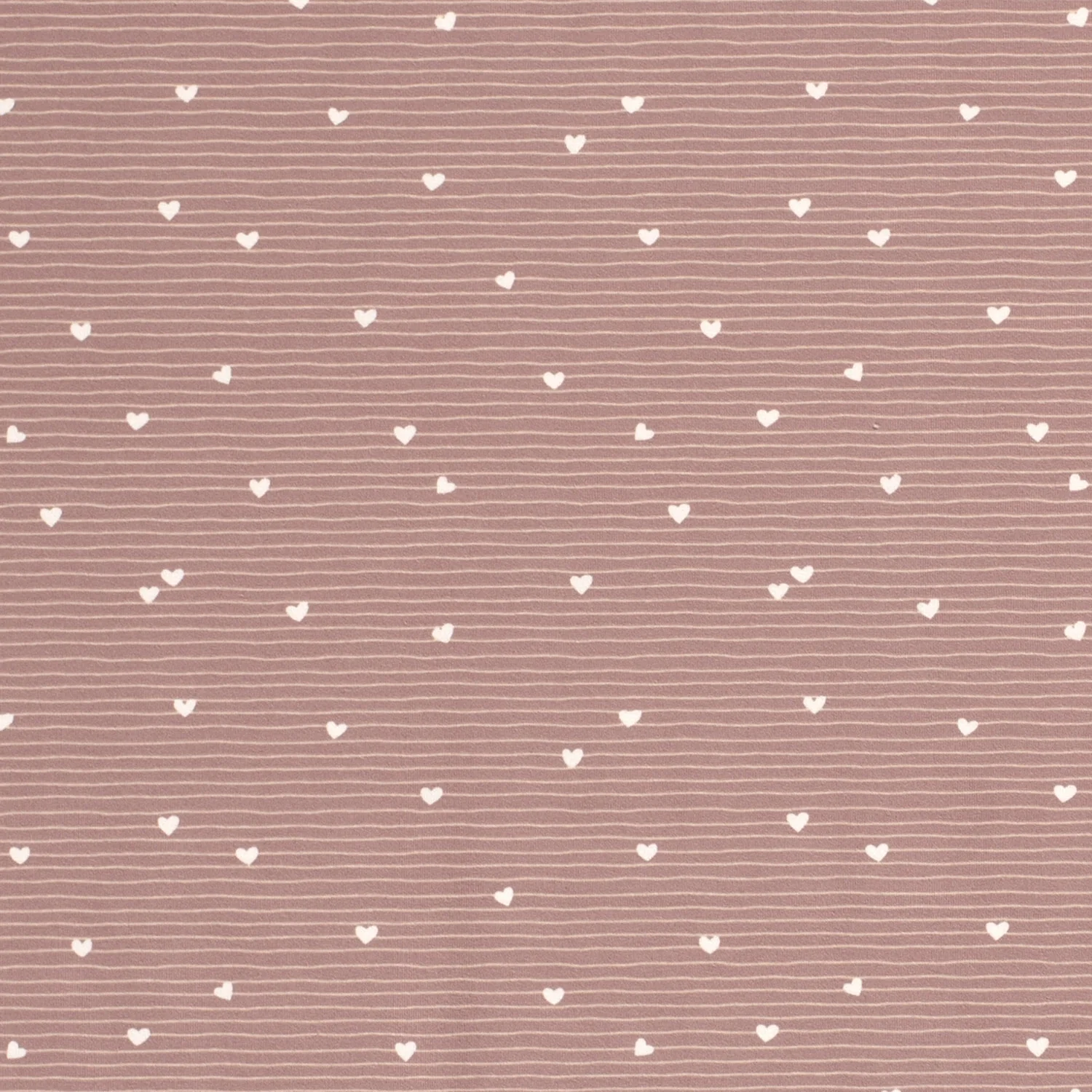 Bild von Baumwolle Jersey Stoff Herzen